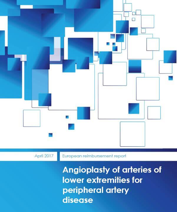 Cover page of the peripheral vascular report